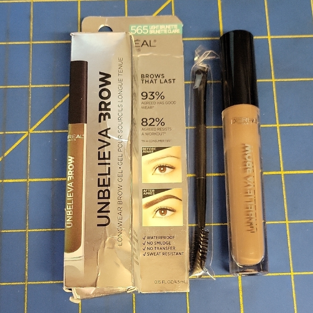 L'Oreal Unbelieva-Brow Gel - 565 Light Brunette New